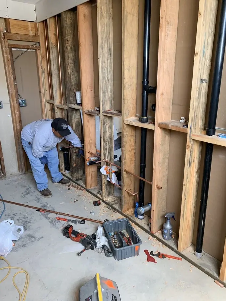 Commercial rough-in plumbing for Trenchless Sewer Repair in South Floral Park
